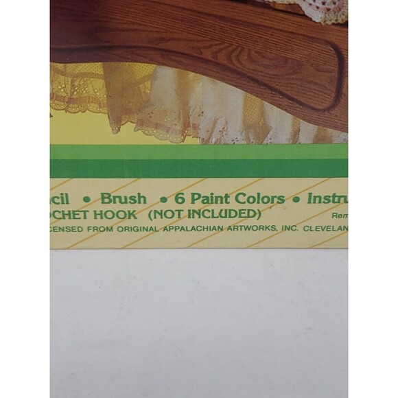 1984 Cabbage Patch Kids Afghan Stenciling Kit New Old Stock Sealed USA Vintage - Picture 10 of 16